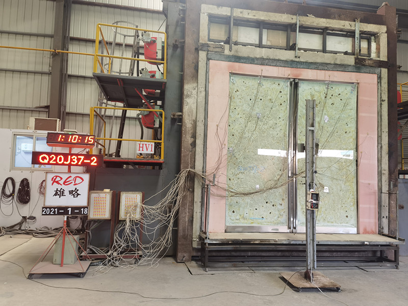 喜訊：恒保26mm水晶硅防火玻璃又一次通過(guò)歐標(biāo)BSEN 1634 EI60測(cè)試！